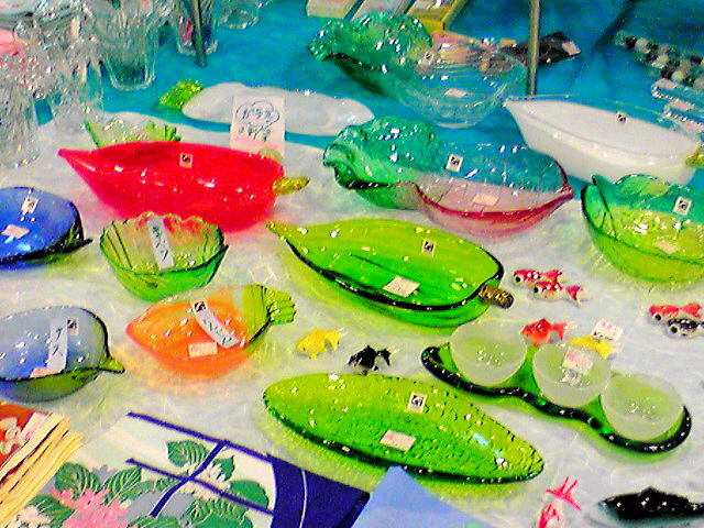 ガラスの野菜: 倉敷うつわ美術館 ～ 器のお店 食器のみつはたブログ